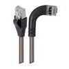 Picture of Category 6 Shielded LSZH Right Angle Patch Cable, Straight/Right Angle Right, Gray, 1.0 ft