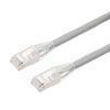 Picture of Category 6, Gigabit TAA Compliant Ethernet RJ45 Cable Assembly, 26AWG Stranded, U/FTP Foil Pair Shielded, CM PVC, Gray, 10F