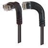 Picture of Category 6 LSZH Right Angle Patch Cable, Right Angle Left/Right Angle Down, Black, 10.0 ft