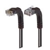 Picture of Category 6 LSZH Right Angle Patch Cable, Right Angle Up/Right Angle Down, Black, 10.0 ft