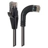 Picture of Category 6 LSZH Right Angle Patch Cable, Straight/Right Angle Right, Black, 25.0 ft