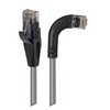 Picture of Category 6 LSZH Right Angle Patch Cable, Straight/Right Angle Right, Gray, 1.0 ft