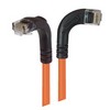 Picture of Category 5E Right Angle Patch Cable, RA Right Exit/Right Angle Down, Orange 10.0 ft