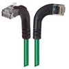 Picture of Category 5E Right Angle Patch Cable, RA Right Exit/Right Angle Up, Green 10.0 ft