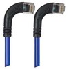 Picture of Category 5E Right Angle Patch Cable, RA Right Exit/RA Right Exit, Blue 10.0 ft