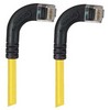 Picture of Category 5E Right Angle Patch Cable, RA Right Exit/RA Right Exit, Yellow 30.0 ft