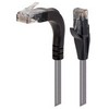 Picture of Category 5e Right Angle Patch Cable, Stackable, Gray, 10.0 ft