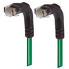 Picture of Category 5E Right Angle Patch Cable, Right Angle Down/Right Angle Down, Green, 1.0 ft