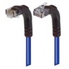 Picture of Category 5E Right Angle Patch Cable, Right Angle Up/Right Angle Down, Blue 10.0 ft