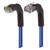 Picture of Category 5E Right Angle Patch Cable, Right Angle Up/Right Angle Down, Blue 1.0 ft