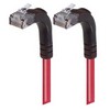 Picture of Category 5E Right Angle Patch Cable, Right Angle Up/Right Angle Up, Red 25.0 ft