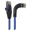 Picture of Category 5E Right Angle Patch Cable, Straight/ Right Angle Right Exit, Blue 10.0 ft
