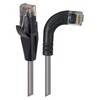 Picture of Category 5E Right Angle Patch Cable, Straight/ Right Angle Right Exit, Gray, 2.0 ft
