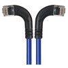 Picture of Category 5E Right Angle Patch Cable, RA Left Exit/RA Right Exit, Blue 15.0 ft