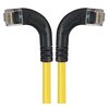 Picture of Category 5E Right Angle Patch Cable, RA Left Exit/RA Right Exit, Yellow, 10.0 ft