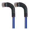 Picture of Category 5E Right Angle Patch Cable, RA Left Exit/RA Left Exit, Blue 10.0 ft