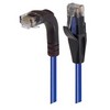 Picture of Category 5E Right Angle Patch Cable, Straight/Right Angle Down, Blue 20.0 ft