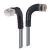 Picture of Category 5E Shielded Right Angle Patch Cable, Right Angle Right/Right Angle Down, Gray 10.0 ft