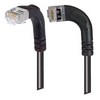 Picture of Category 5E Shielded Right Angle Patch Cable, Right Angle Left/Right Angle Down, Black 15.0 ft