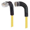 Picture of Category 5E Shielded Right Angle Patch Cable, Right Angle Left/Right Angle Down, Yellow 10.0 ft