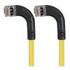 Picture of Category 5E Shielded Right Angle Patch Cable, Left Angle /Left Angle, Yellow 7.0 ft