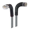 Picture of Category 5E Shielded LSZH Right Angle Patch Cable, Right Angle Right/Right Angle Down, Gray, 15.0 ft