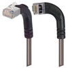 Picture of Category 5E Shielded LSZH Right Angle Patch Cable, Right Angle Left/Right Angle Up, Gray, 1.0 ft