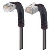 Picture of Category 5E Shielded LSZH Right Angle Patch Cable, Right Angle Up/Right Angle Down, Black, 15.0 ft