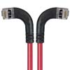 Picture of Category 5E Shielded LSZH Right Angle Patch Cable, Right Angle Left/Right Angle Right, Red, 10.0 ft