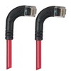 Picture of Category 5E LSZH Right Angle Patch Cable, Right Angle Right/Right Angle Right, Red, 15.0 ft