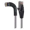 Picture of Category 5E LSZH Right Angle Patch Cable, Straight/Right Angle Left, Gray, 20.0 ft