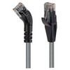 Picture of Category 5E 45° Patch Cable, Straight/Right 45° Angle, Gray 10.0 ft