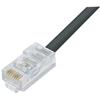 Picture of Unshielded Category 5e PUR High Flex Outdoor Industrial Ethernet Cable, RJ45 / RJ45, Black, 10.0 ft