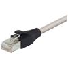 Picture of Cat5e RJ45 Ethernet Cable -Shielded 26 AWG  PVC Jacket - Gray, 10.0 ft