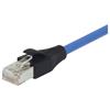 Picture of Shielded Cat 5E EIA568 Patch Cable, RJ45 / RJ45, Blue 15.0 ft