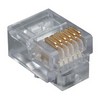 Picture of Modular Plug, RJ12 (6x6), Rectangular Entry Pkg/100