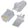 Picture of Category 6A RJ45 Plug (8x8) w/ Boot, Pkg/100