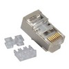 Picture of Shielded Category 6A RJ45 Plug (8x8) for 28AWG Conductors, Pkg/50