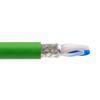 Picture of Single Pair Ethernet (SPE) Bulk Cable, 22 AWG Solid, Double Shielded, SF/TP, PUR Green, 10 Meter