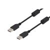 Picture of USB 2.0 cables A-A male w/ferrites 0.5M