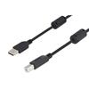 Picture of USB 2.0 cables A-B male w/ferrites 0.5M