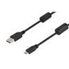 Picture of USB 2.0 cables A-MicroB male w/ferrites 05M