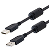 Picture of LSZH USB Cables with Ferrites Type A-A 0.3M