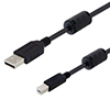 Picture of LSZH USB Cable with Ferrites Type A-B 0.3M