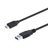 Picture of USB 3.0 High Flex Type A male to Type C male Cable 0.3M