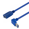 Picture of USB 3.0 Female to male Type A right angle up exit 1M