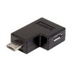 Picture of Right Angle USB Adapter, Micro B Female/Male, Exit 1