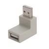 Picture of Right Angle USB Adapter, Type A Male/Female, Exit 1