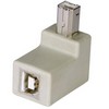 Picture of Right Angle USB Adapter, Type B Male/Female, Exit 1