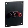 Picture of Universal Sub-Panel Black, with Binding Post Pair, Red/Black